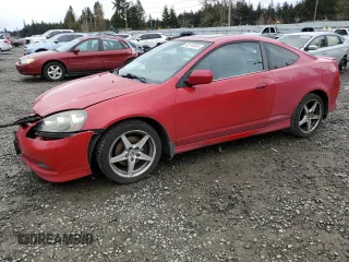 2006 Acura RSX Type-S Leather with VIN JH4DC53096S010832, listed as a Copart auction lot 48749555 with 224,952 mi miles and Salvage Title. Bid and sale history available at carsss.com. Image 1.