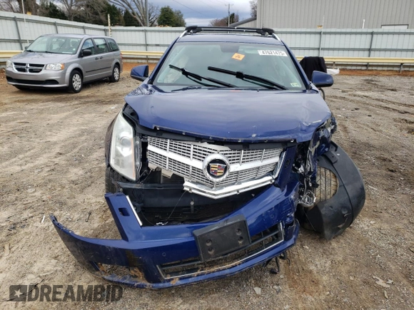 2012 Cadillac SRX Performance Collection with VIN 3GYFNEE36CS655976, listed as a Copart auction lot 47621475 with 144,835 mi miles and Salvage title. Bid and sale history available at DreamBid. Image 5.