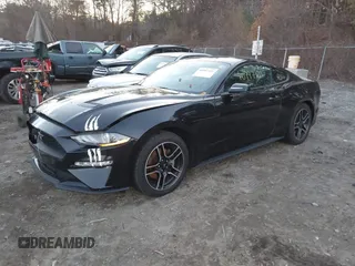 2019 Ford Mustang EcoBoost with VIN 1FA6P8TH0K5150594, listed as a IAAI auction lot 40997411 with 91,603 mi miles and . Bid and sale history available at carsss.com. Image 2.