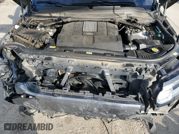 2016 Land Rover Range Rover Sport HSE with VIN SALWR2VF0GA552622, listed as a Copart auction lot 44774675 with 64,816 mi miles and Salvage Title. Bid and sale history available at DreamBid. Image 12.