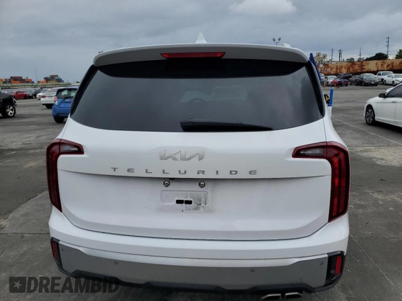 2024 Kia Telluride S with VIN 5XYP64GC0RG426069, listed as a Copart auction lot 48622925 with 19,529 mi miles and Salvage Title. Bid and sale history available at carsss.com. Image 6.