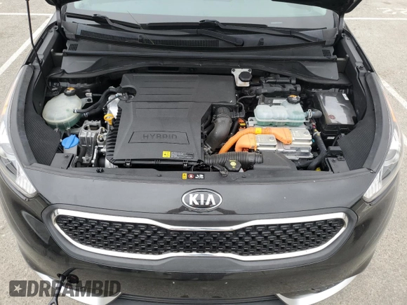 2019 Kia Niro LX with VIN KNDCB3LC0K5341113, listed as a Copart auction lot 54240865 with 44,346 mi miles and Salvage Title. Bid and sale history available at carsss.com. Image 11.