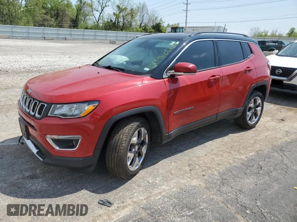2018 Jeep Compass Limited с VIN 3C4NJDCB9JT135845, выставлен на аукционе Copart как лот 50916064 с пробегом 79 168 миль миль и Списание • Salvage title. История ставок и продаж доступна на DreamBid. Изображение 1.