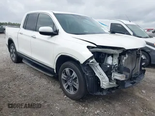 2019 Honda Ridgeline RTL-E with VIN 5FPYK3F78KB018356, listed as a IAAI auction lot 41946363 with 61,472 mi miles and . Bid and sale history available at DreamBid. Image 1.