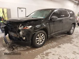 2019 Chevrolet Traverse LT Cloth with VIN 1GNERGKW2KJ129139, listed as a IAAI auction lot 41483057 with 219,032 mi miles. Bid and sale history available at carsss.com. Image 17.