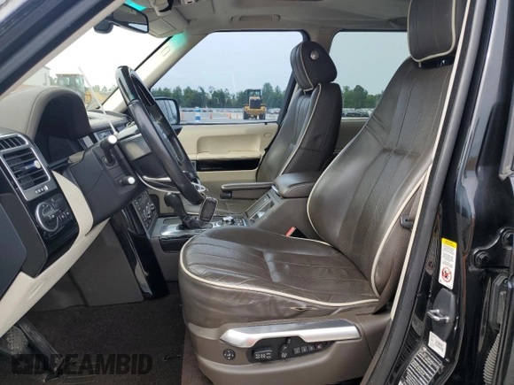2012 Land Rover Range Rover HSE Lux with VIN SALMF1D41CA377298, listed as a Copart auction lot 59918475 with 127,905 mi miles and Salvage title. Bid and sale history available at DreamBid. Image 7.