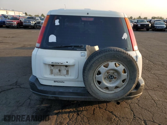 1999 Honda CR-V LX with VIN JHLRD1848XC027046, listed as a Copart auction lot 64091164 with 144,844 mi miles and Salvage Title. Bid and sale history available at carsss.com. Image 6.