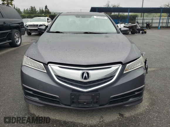 2017 Acura TLX w/Technology Pkg with VIN 19UUB1F5XHA001068, listed as a Copart auction lot 48588985 with 60,850 mi miles and Salvage Title. Bid and sale history available at carsss.com. Image 5.