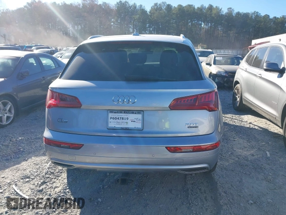 2018 Audi Q5 Prestige with VIN WA1CNAFYXJ2126447, listed as a IAAI auction lot 41033654 with 54,204 mi miles. Bid and sale history available at carsss.com. Image 16.