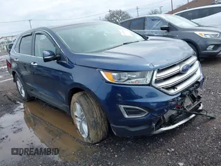 2017 Ford Edge SEL with VIN 2FMPK4J9XHBB45727, listed as a IAAI auction lot 41942601 with 82,010 mi miles. Bid and sale history available at carsss.com. Image 1.