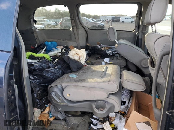 2008 Nissan Quest with VIN 5N1BV28U38N106711, listed as a Copart auction lot 83055694 with 188,961 mi miles and Salvage Title. Bid and sale history available at carsss.com. Image 11.