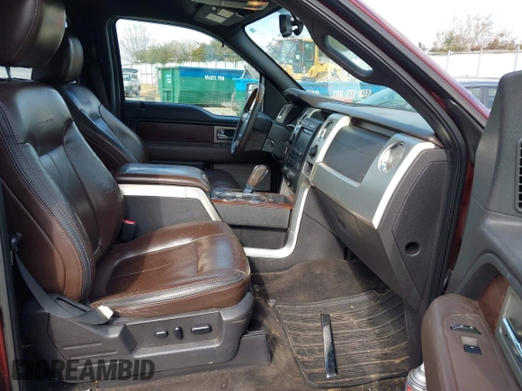 2009 Ford F-150 XL with VIN 1FTPW12V39FA96633, listed as a IAAI auction lot 41384942 with 208,422 mi miles. Bid and sale history available at carsss.com. Image 5.