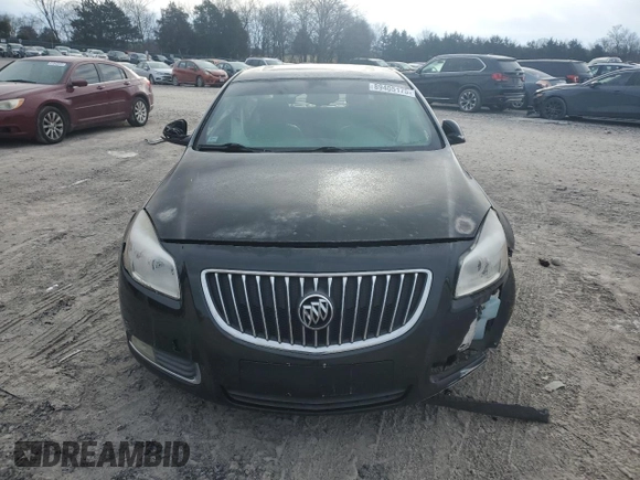 2011 Buick Regal CXL Turbo TO7 with VIN W04G15GV5B1078355, listed as a Copart auction lot 89405175 with 171,231 mi miles and Salvage Title. Bid and sale history available at carsss.com. Image 5.