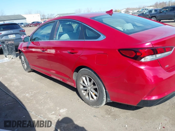 2018 Hyundai Sonata SE with VIN 5NPE24AF8JH693222, listed as a IAAI auction lot 41957851 with 103,862 mi miles and . Bid and sale history available at carsss.com. Image 15.