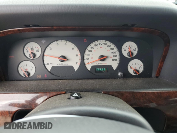 2001 Jeep Grand Cherokee Limited with VIN 1J4GW58N91C653866, listed as a Copart auction lot 58546895 with 159,661 mi miles and Salvage title. Bid and sale history available at DreamBid. Image 9.