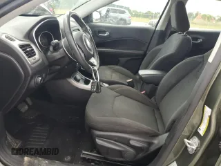 2017 Jeep Compass Sport with VIN 3C4NJDAB1HT656524, listed as a Copart auction lot 54325385 with 97,253 mi miles and Salvage title. Bid and sale history available at DreamBid. Image 7.