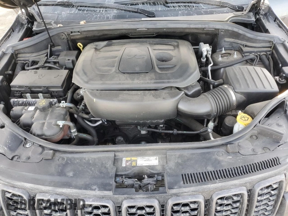 2021 Jeep Grand Cherokee 80th Anniversary with VIN 1C4RJFBG7MC587111, listed as a Copart auction lot 46335985 with 117,135 mi miles and Salvage Title. Bid and sale history available at carsss.com. Image 12.