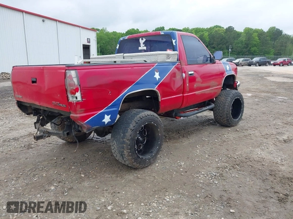 1989 Chevrolet Silverado 1500 with VIN 1GCDK14K4KZ182121, listed as a IAAI auction lot 42110956 with 307,979 mi miles and . Bid and sale history available at DreamBid. Image 4.