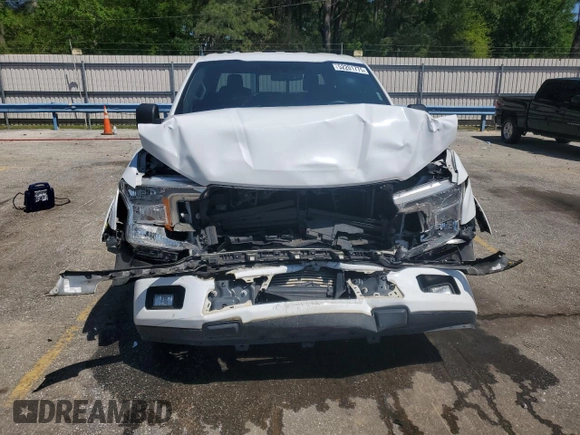 2018 Ford F-150 XL with VIN 1FTEW1CP2JFD48786, listed as a Copart auction lot 52201775 with 147,269 mi miles and Salvage Title. Bid and sale history available at carsss.com. Image 5.
