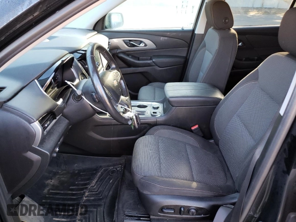 2019 Chevrolet Traverse LT Cloth with VIN 1GNEVGKW8KJ110705, listed as a Copart auction lot 72573574 with 130,665 mi miles and Salvage Title. Bid and sale history available at carsss.com. Image 7.