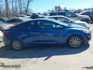2016 Hyundai Elantra SE with VIN KMHDH4AE4GU606430, listed as a IAAI auction lot 41835376 with 156,827 mi miles. Bid and sale history available at carsss.com. Image 13.