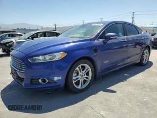 2015 Ford Fusion Titanium with VIN 3FA6P0SU8FR284112, listed as a Copart auction lot 59721335 with 105,409 mi miles and Salvage title. Bid and sale history available at DreamBid. Image 1.