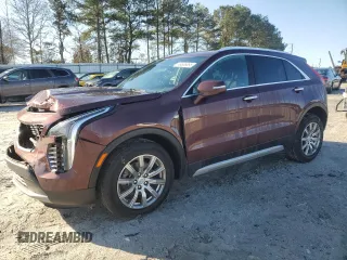 2023 Cadillac XT4 FWD Premium Luxury with VIN 1GYFZCR49PF125491, listed as a Copart auction lot 48508095 with 60,245 mi miles and Salvage Title. Bid and sale history available at carsss.com. Image 1.