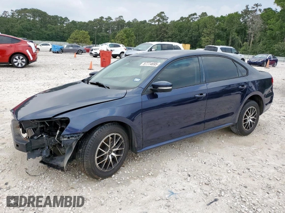 2014 Volkswagen Passat S with VIN 1VWAP7A34EC007652, listed as a Copart auction lot 57774695 with 205,764 mi miles and Salvage title. Bid and sale history available at DreamBid. Image 1.