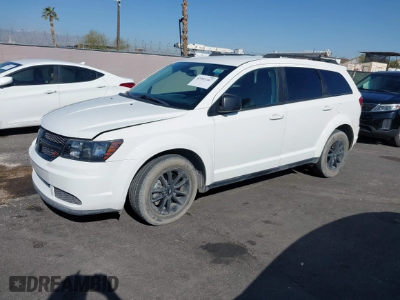 2020 Dodge Journey SE Value with VIN 3C4PDCAB2LT273467, listed as a IAAI auction lot 42001467 with 67,267 mi miles and . Bid and sale history available at carsss.com. Image 17.