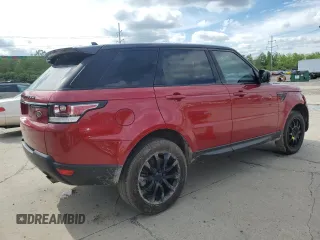 2016 Land Rover Range Rover Sport HSE z VIN SALWR2VF0GA563782, wystawiony jako Copart lot #56096865 z przebiegiem 92 057 mil mil oraz Szkoda całkowita • Salvage title. Historia ofert i sprzedaży dostępna na DreamBid. Obrazek 3.