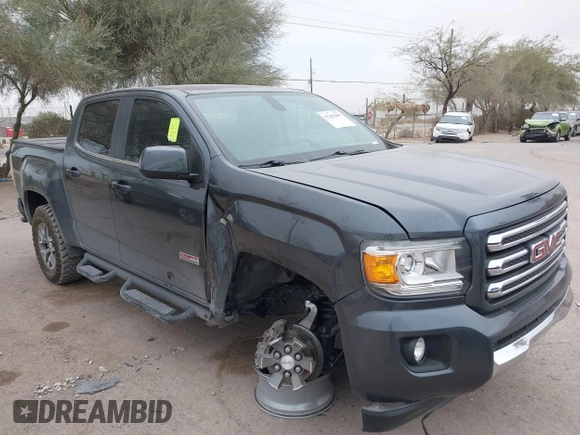 2016 GMC Canyon 4WD SLE with VIN 1GTG6CE3XG1224575, listed as a IAAI auction lot 41265987 with 118,345 mi miles. Bid and sale history available at carsss.com. Image 1.