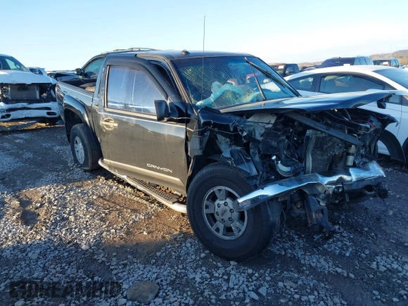 2005 GMC Canyon 1SE SLE Z71 with VIN 1GTDS136858133700, listed as a IAAI auction lot 41310966 with 1 mi miles. Bid and sale history available at carsss.com. Image 1.