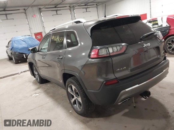 2019 Jeep Cherokee Limited with VIN 1C4PJMDN9KD207393, listed as a IAAI auction lot 41869899 with 71,245 mi miles. Bid and sale history available at carsss.com. Image 3.