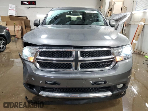 2012 Dodge Durango Crew with VIN 1C4RDJDG1CC100717, listed as a Copart auction lot 47446365 with 103,539 mi miles and Salvage Title. Bid and sale history available at carsss.com. Image 5.