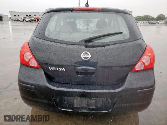 2009 Nissan Versa S with VIN 3N1BC13E99L484430, listed as a Copart auction lot 54484725 with 86,619 mi miles and Salvage Title. Bid and sale history available at DreamBid. Image 6.