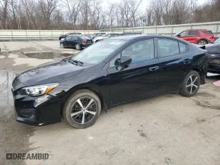 2019 Subaru Impreza Premium with VIN 4S3GKAD69K3605360, listed as a Copart auction lot 86604804 with 123,075 mi miles and Salvage Title. Bid and sale history available at carsss.com. Image 1.