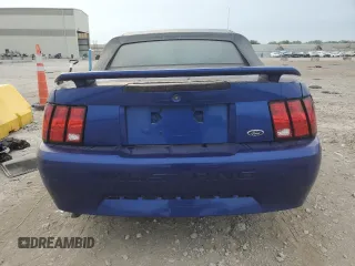 2004 Ford Mustang Deluxe with VIN 1FAFP444X4F107575, listed as a Copart auction lot 60908705 with 148,467 mi miles and Salvage title. Bid and sale history available at DreamBid. Image 6.