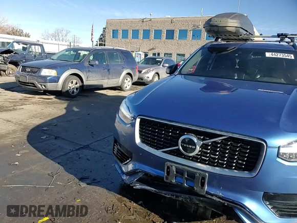 2020 Volvo XC90 R-Design with VIN YV4BR0CM3L1584399, listed as a Copart auction lot 44273545 with 74,800 mi miles and Salvage Title. Bid and sale history available at carsss.com. Image 14.