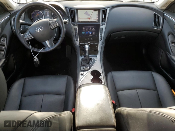 2015 Infiniti Q50 Premium with VIN JN1BV7AP5FM331482, listed as a Copart auction lot 53760335 with 134,471 mi miles and Clean Title. Bid and sale history available at carsss.com. Image 8.
