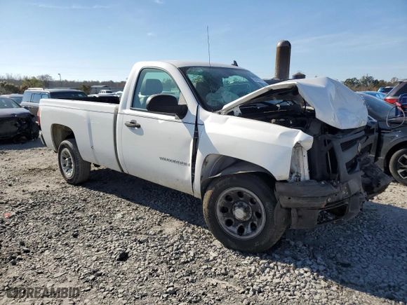 2007 Chevrolet Silverado 1500 Classic Work Truck with VIN 1GCEC14X47Z623301, listed as a Copart auction lot 80560414 with 110,129 mi miles and Salvage Title. Bid and sale history available at carsss.com. Image 4.