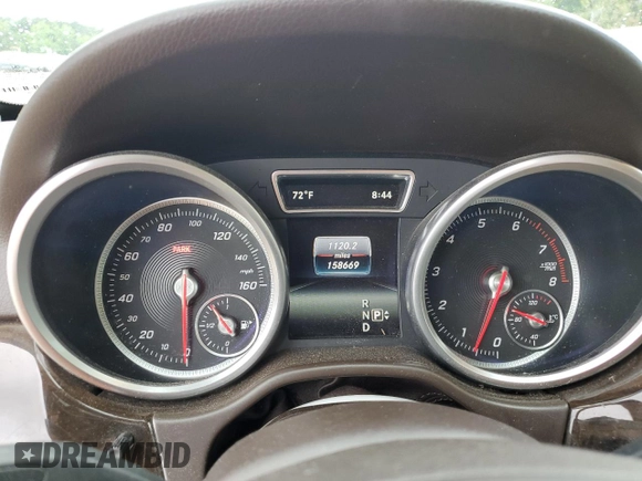 2016 Mercedes-Benz GLE 350 with VIN 4JGDA5HB5GA650427, listed as a Copart auction lot 59327985 with 158,669 mi miles and Salvage title. Bid and sale history available at DreamBid. Image 9.