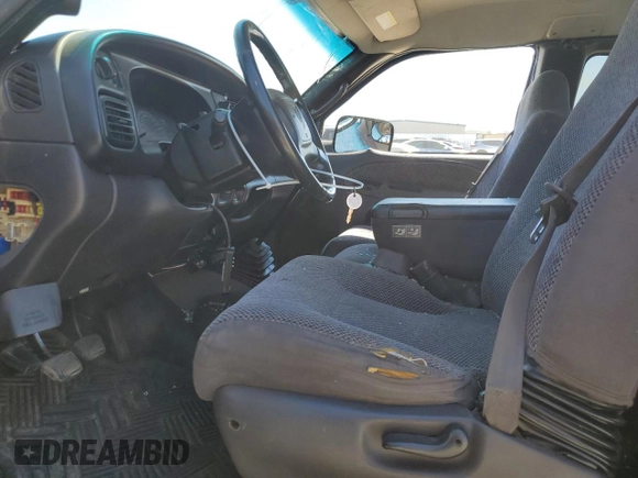 2002 Dodge Ram 2500 with VIN 3B7KC23C52M271394, listed as a Copart auction lot 73596554 with 0 mi miles and Salvage Title. Bid and sale history available at carsss.com. Image 7.