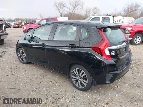 2015 Honda Fit EX-L with VIN 3HGGK5H85FM762070, listed as a IAAI auction lot 42136426 with 84,223 mi miles and . Bid and sale history available at DreamBid. Image 3.