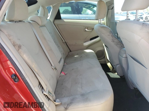 2013 Toyota Prius One with VIN JTDKN3DU0D1646227, listed as a Copart auction lot 50523035 with 178,070 mi miles and Salvage Title. Bid and sale history available at carsss.com. Image 10.