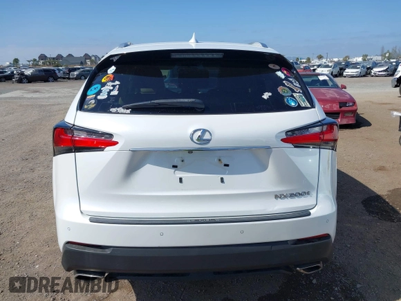 2017 Lexus NX 200t with VIN JTJYARBZ8H2081875, listed as a IAAI auction lot 42030711 with 114,409 mi miles and . Bid and sale history available at DreamBid. Image 16.