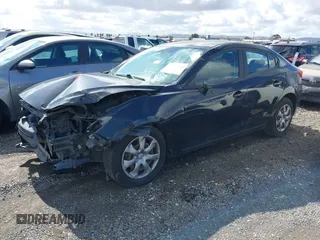 2016 Mazda 3 i Sport with VIN JM1BM1T77G1317385, listed as a IAAI auction lot 38893587 with 115,103 mi miles and . Bid and sale history available at DreamBid. Image 2.