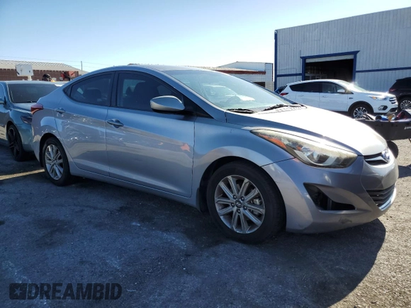 2015 Hyundai Elantra SE z VIN 5NPDH4AE6FH616194, wystawiony jako Copart lot #57157425 z przebiegiem 90 170 mil mil oraz Tytuł czysty. Historia ofert i sprzedaży dostępna na DreamBid. Obrazek 4.