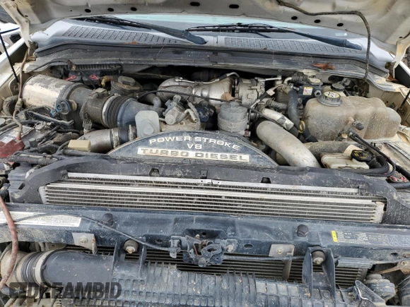 2008 Ford F-350 XL with VIN 1FTWW31RX8EB18787, listed as a Copart auction lot 43568645 with 237,226 mi miles and Salvage Title. Bid and sale history available at DreamBid. Image 11.
