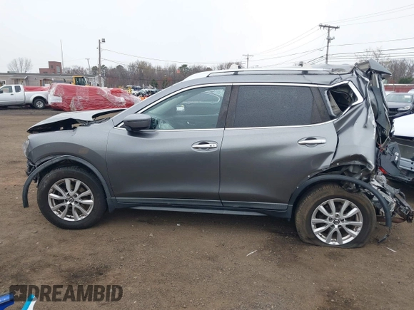 2017 Nissan Rogue SV with VIN KNMAT2MV2HP599368, listed as a IAAI auction lot 42006387 with 88,217 mi miles. Bid and sale history available at carsss.com. Image 14.