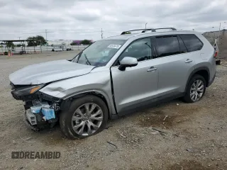 2024 Toyota Highlander XLE with VIN 5TDAAAA53RS013837, listed as a Copart auction lot 55538475 with 5,306 mi miles and Salvage title. Bid and sale history available at DreamBid. Image 1.
